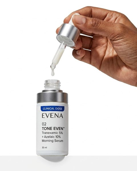 Morning serum, tranexamic acid 5%, azelaic acid 10%, niacinamide 5%