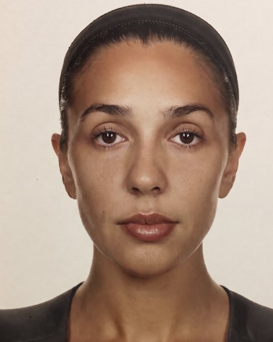 Week 12: the same woman, patches faded